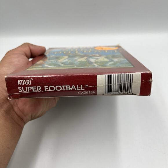 Super Football Atari 2600 video game cartridge NIB sealed box - Picture 10 of 11